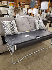 Stanton 64315 Lux Pewter Terrazzo White Gold Queen Sofa Sleeper