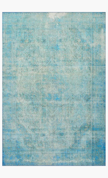 Loloi Loren LQ-08 Aqua 5 x7
