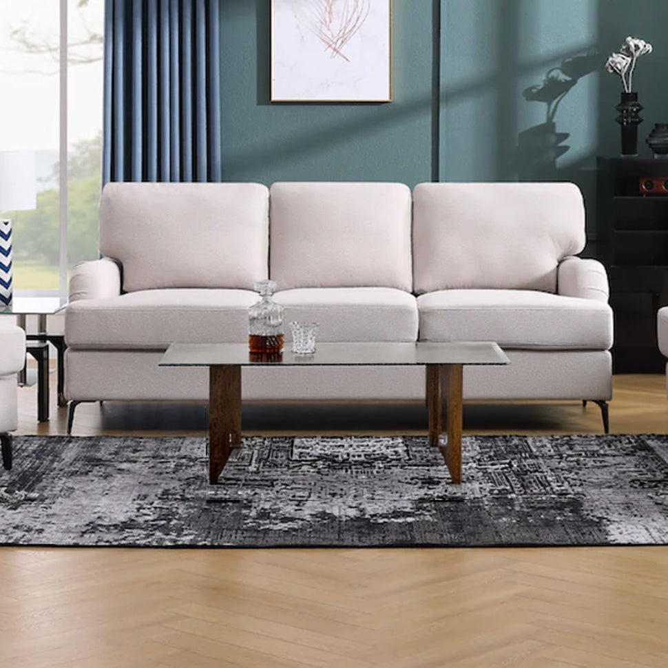 101 Stories 101SC-110159-BGE-3 Vira Sofa
