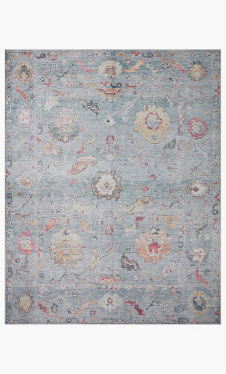 Loloi Elysium ELY-04 Denim / Multi 5 x 7