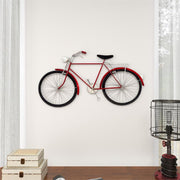 UMA 65528 Red Metal Bike Wall Decor