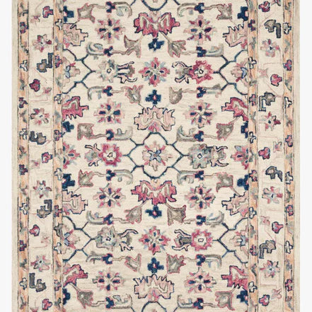 Loloi Elka ELK-02 Ivory / Multi 5 x 7
