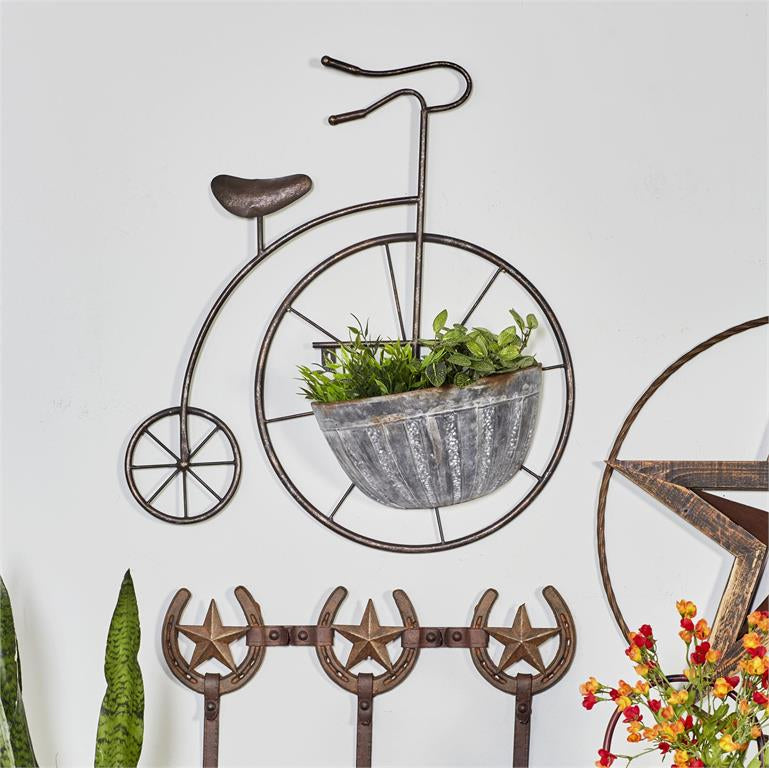 UMA 44472 Metal Industrial Bicycle Plantstand